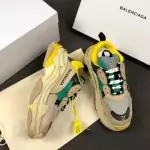 balenciaga chaussure homme daim triple-s  ash16